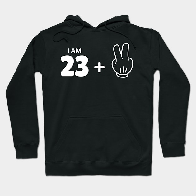 25th birthday Hoodie by Circle Project